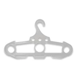 Ontario Jericho Bear Back Hanger, White 0400WHT