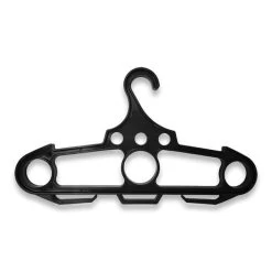 Ontario Jericho Bear Back Hanger, Black 0400BLK