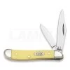 Case Cutlery Peanut Yellow Synthetic Pocket Knife 00030 -Outdoor Knives & Gear 22478 CA00030 01