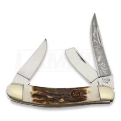 Hen & Rooster Bullrider Deer Stag Pocket Knife