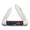 Case Cutlery Canoe Navy Blue Bone Pocket Knife 07309 -Outdoor Knives & Gear 35068 CA07309 01