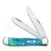 Case Cutlery Trapper Caribbean Blue Pocket Knife 25592 2 Case Cutlery Trapper Caribbean Blue Pocket Knife 25592 -Outdoor Knives & Gear 44554 CA25592 01
