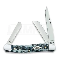 Case Cutlery Stockman White/Black CF Pocket Knife 38923