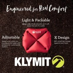 Klymit Pillow X -Outdoor Knives & Gear 46856 KL12PXRD01C 03