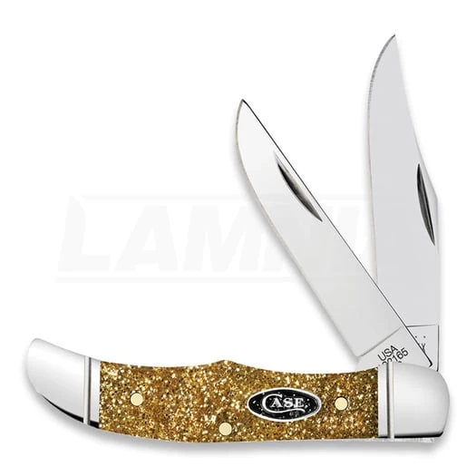 Case Cutlery SparXX Gold Stardust Kirinite Smooth Pocket Hunter Pocket Knife 50982 3 Case Cutlery SparXX Gold Stardust Kirinite Smooth Pocket Hunter Pocket Knife 50982