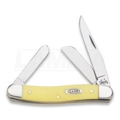 Case Cutlery Stockman Yellow Pocket Knife 035