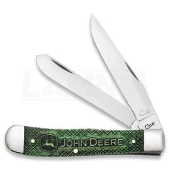 Case Cutlery John Deere Trapper Jewel Box Pocket Knife 15764