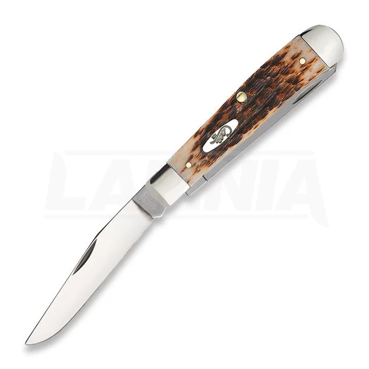 Case Cutlery Trapper Amber Bone Pocket Knife 164 3 Case Cutlery Trapper Amber Bone Pocket Knife 164