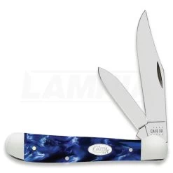 Case Cutlery Copperhead Blue Pearl Pocket Knife 23441