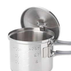 Esbit Stainless Steel Pot 0,6L 7 Esbit Stainless Steel Pot 0,6L -Outdoor Knives & Gear 61689 ESBPT625ST 03