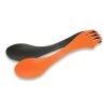 Light My Fire Spork Original BIO 2-pack Orange/black -Outdoor Knives & Gear 72252 LMF2412411513 01